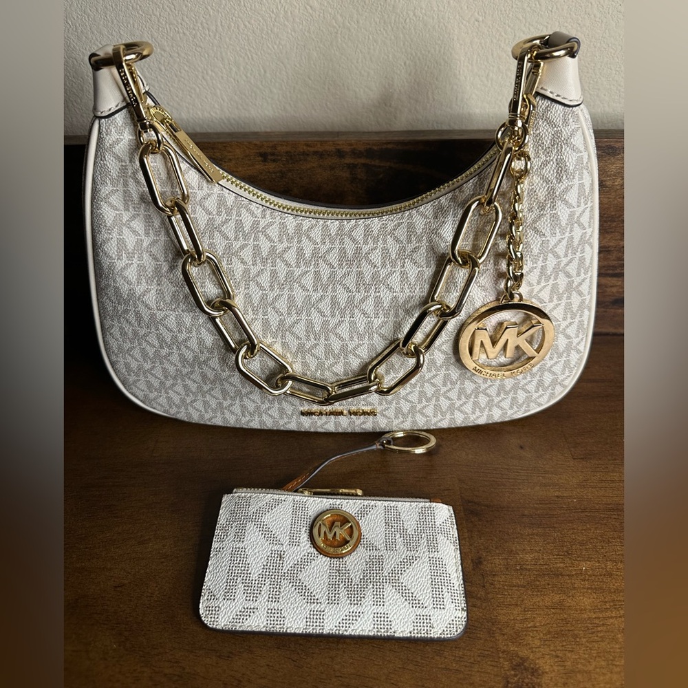 Michael Kors Shoulder Bag & ID wallet key chain